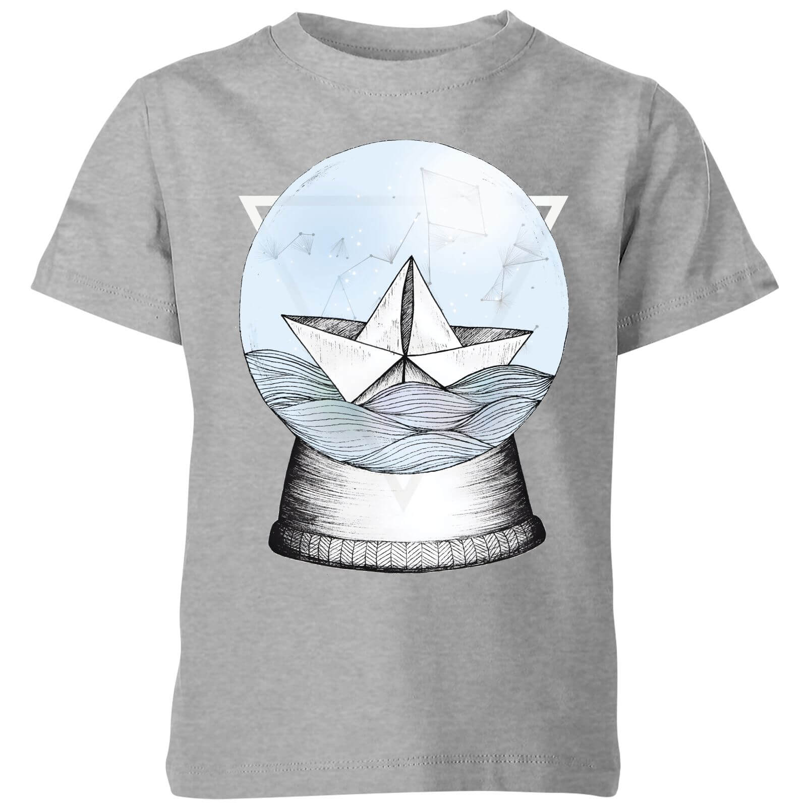 Barlena Teatime Kids' T-Shirt - Grey - 3-4 Years - Grey