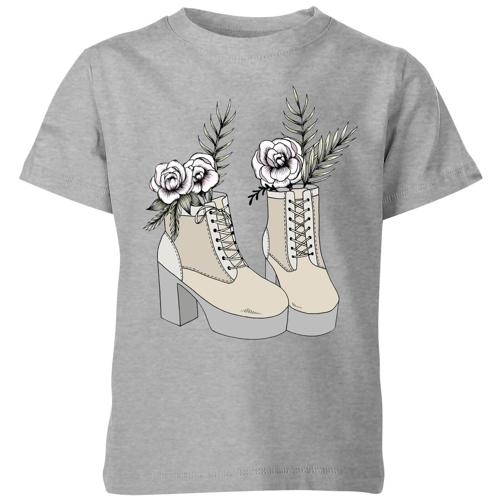 Barlena Fresh Start Kids' T-Shirt - Grey - 9-10 Years - Grey