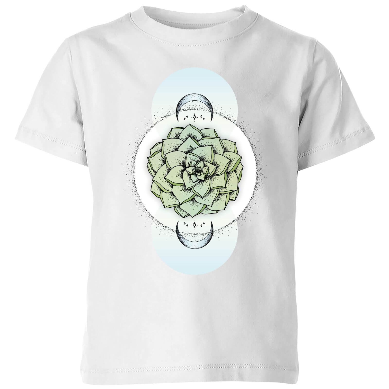 Barlena Sempervivum Kids' T-Shirt - White - 3-4 Years - White
