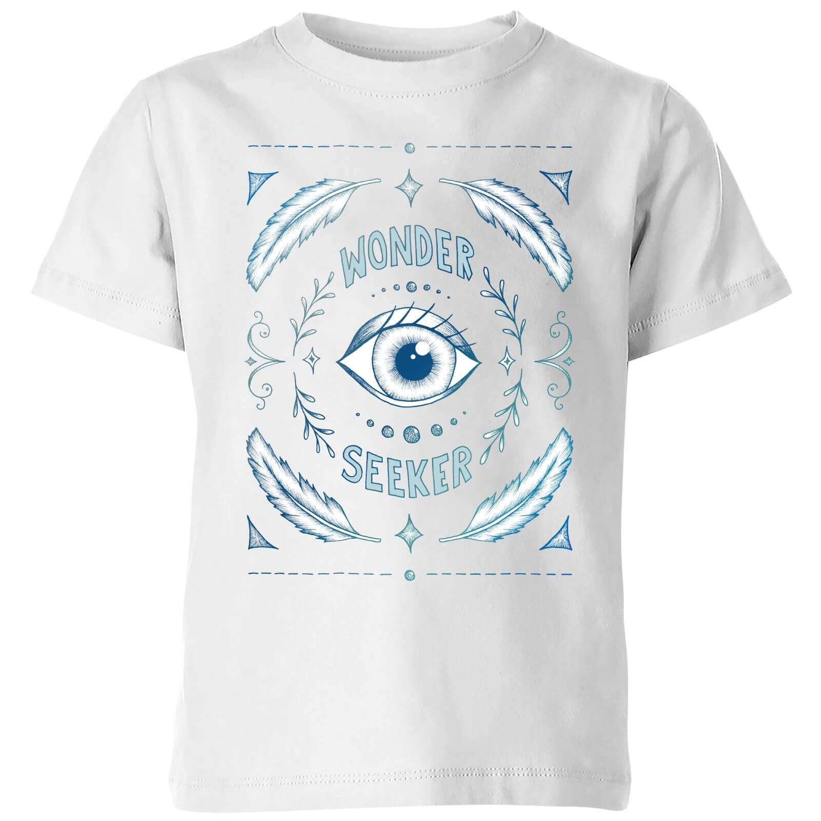 Barlena Wonder Seeker Kids' T-Shirt - White - 3-4 Years - White