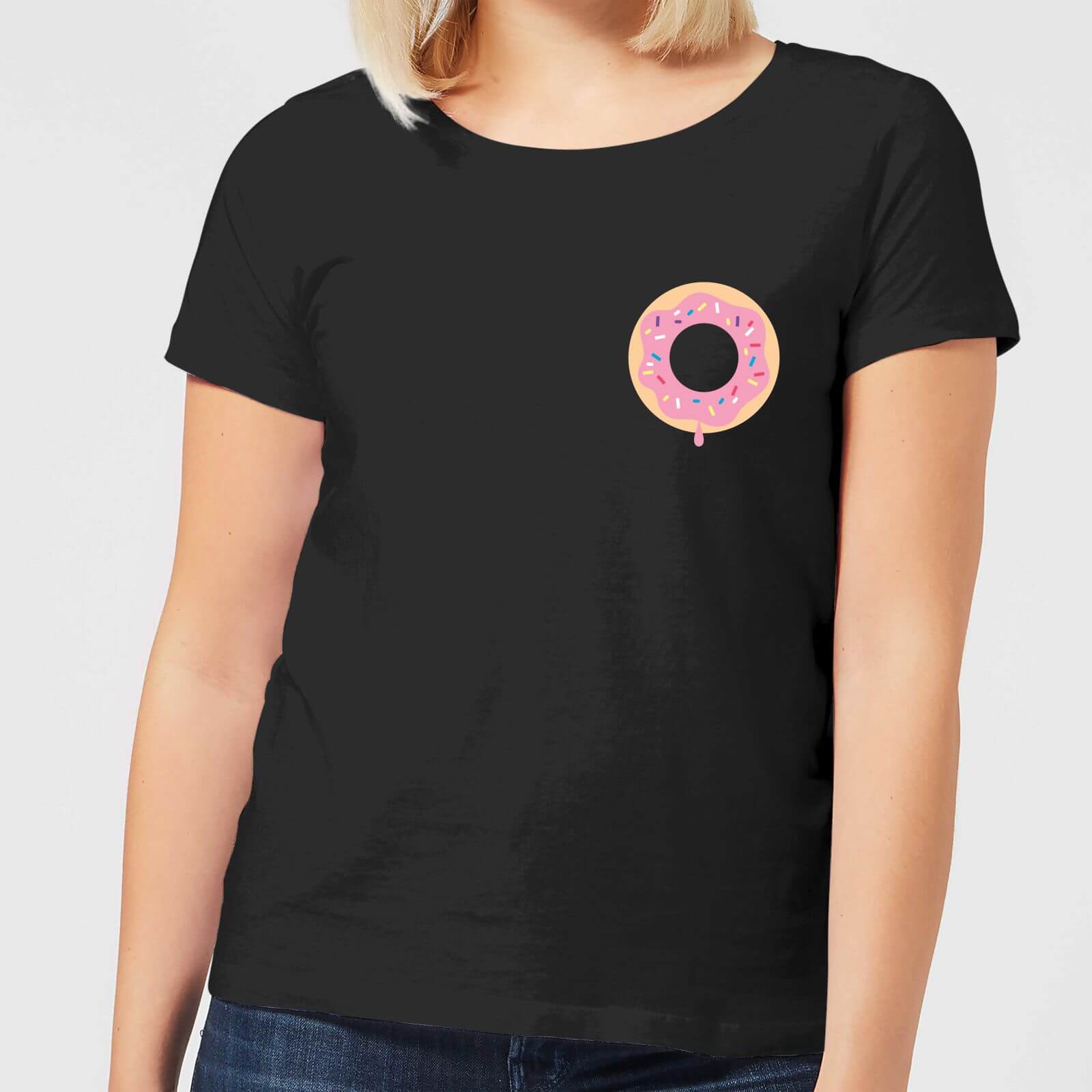 Doughnut Women's T-Shirt - Black - S - Black
