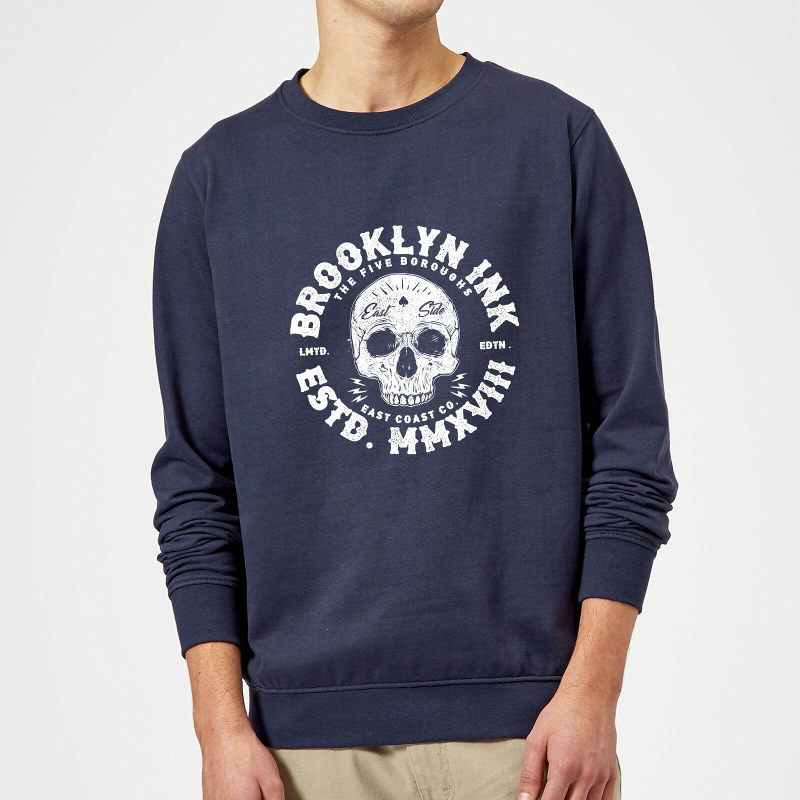 

Brooklyn Ink Sweatshirt - Navy - S