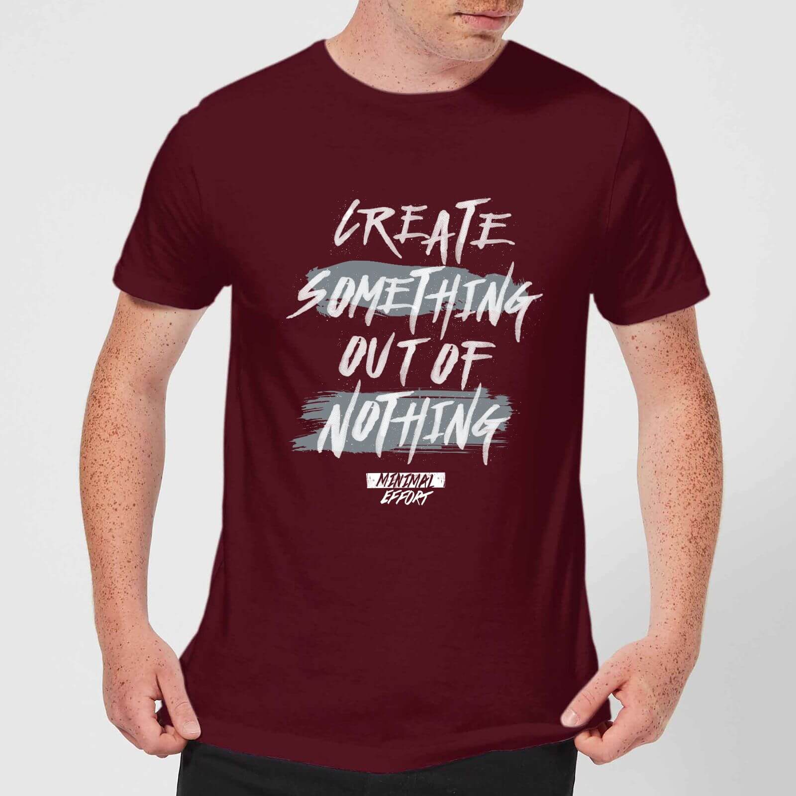

Create Something Men's T-Shirt - Burgundy - XS - Burgundy