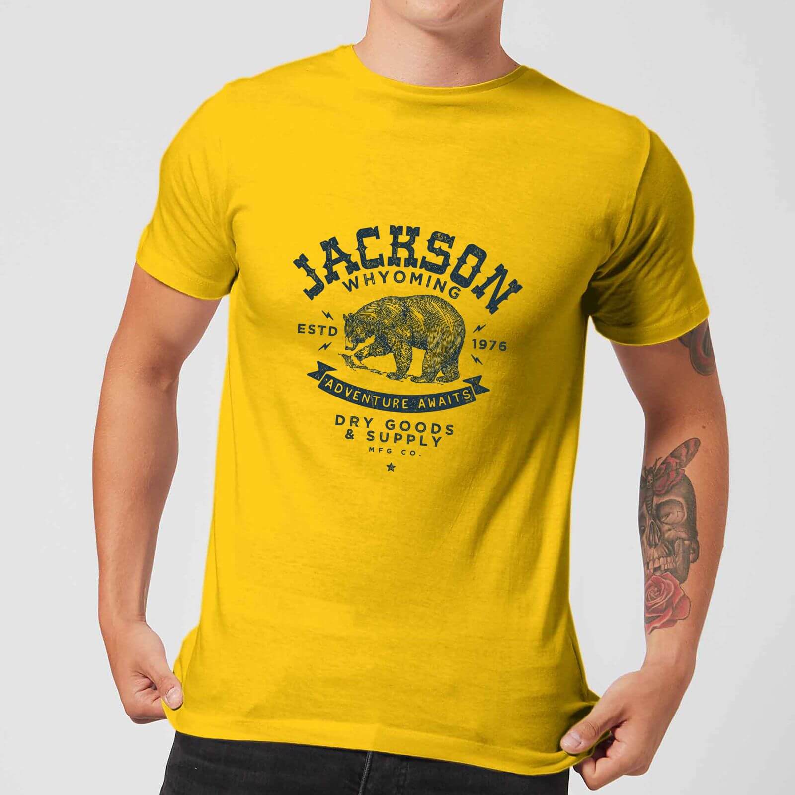 

Jackson Men's T-Shirt - Yellow - XS