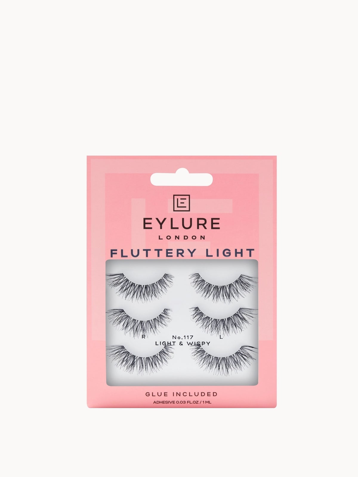Eylure False Lashes - Fluttery Light No. 117 Multipack