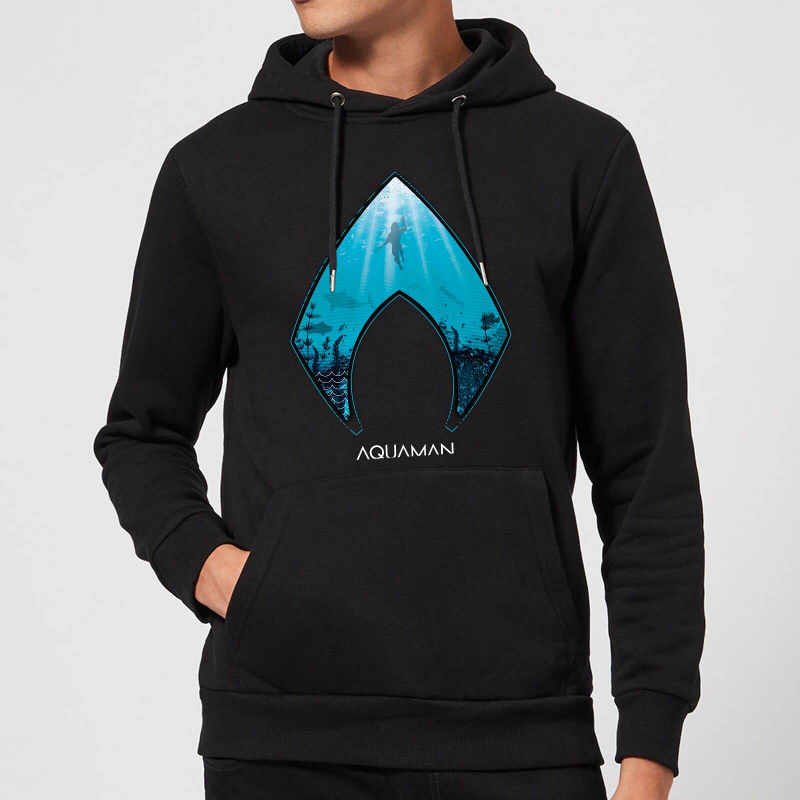 

Aquaman Deep Hoodie - Black - XL