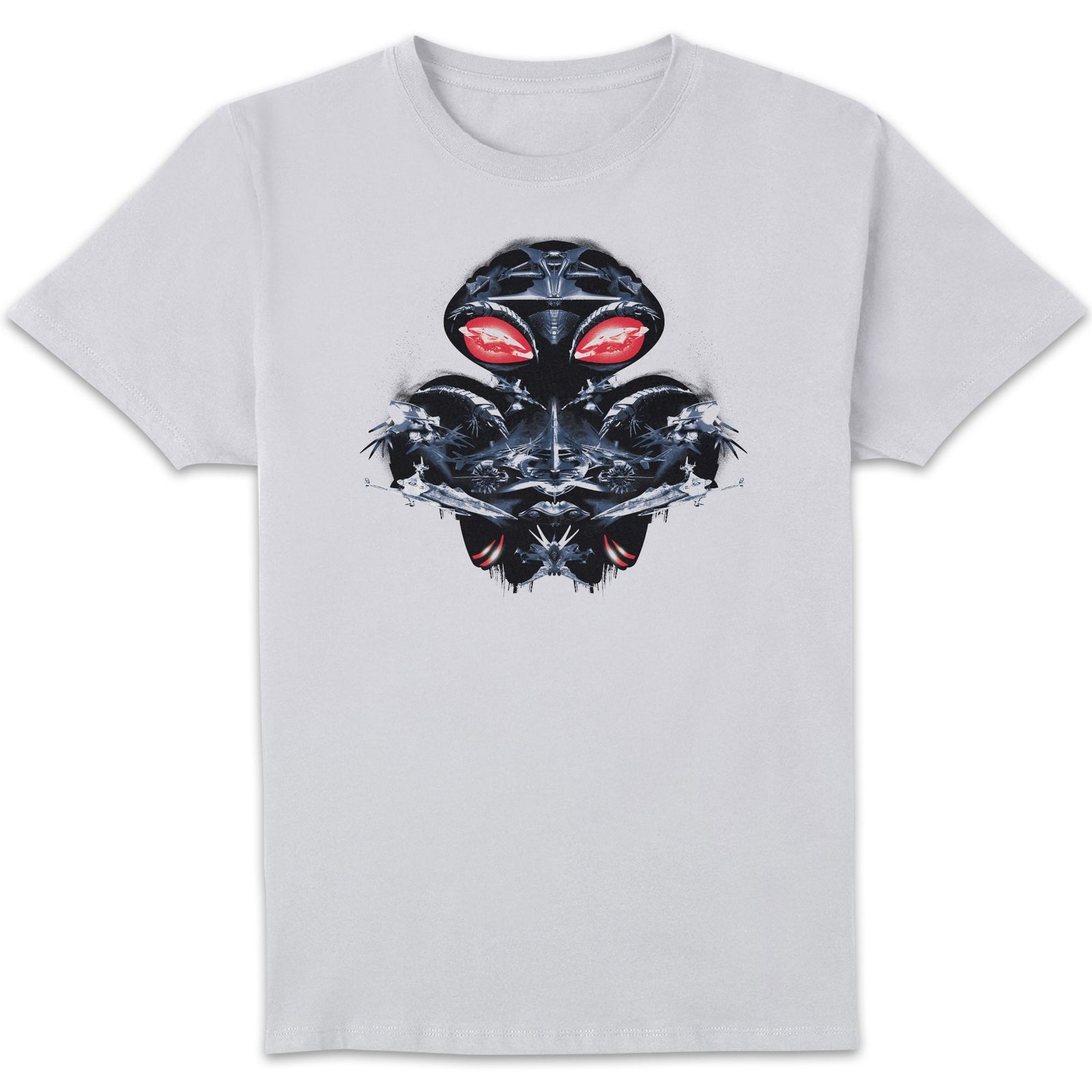 Aquaman Black Manta Sea At War Men's T-Shirt - White - M