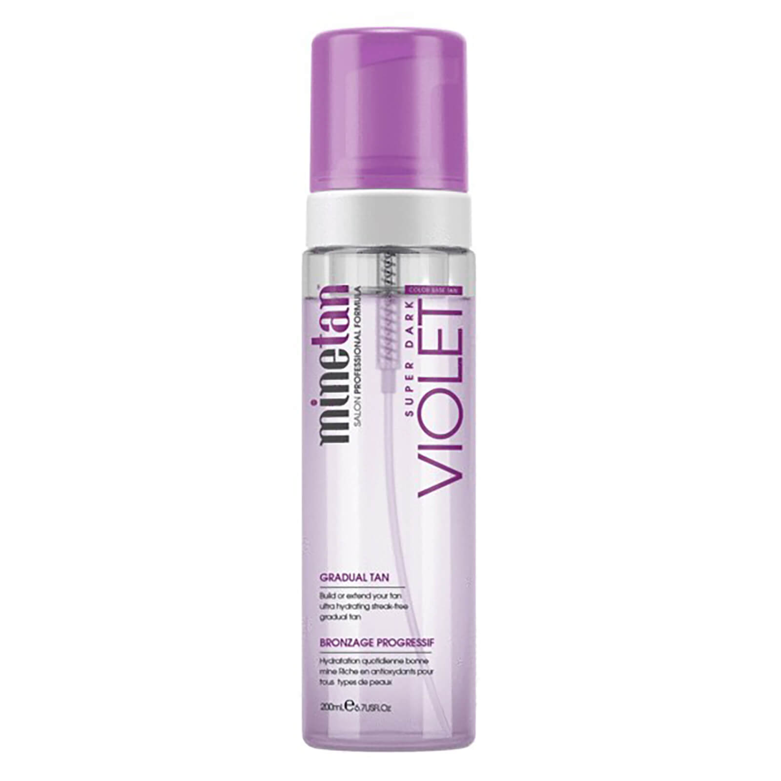 MineTan Violet Everyday Glow Gradual Tan Foam 200ml (Worth $24.95)
