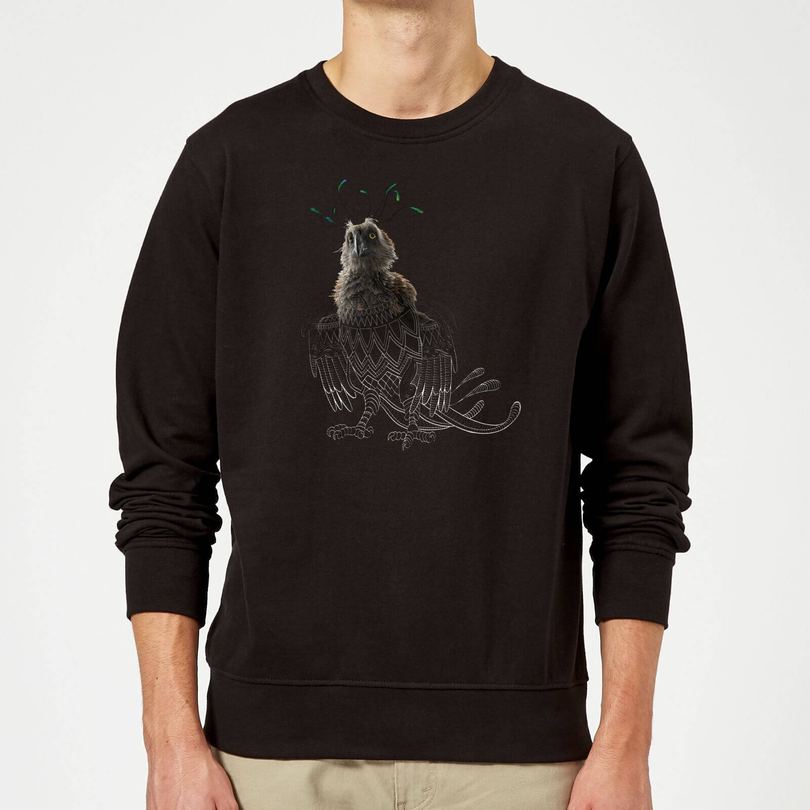 Fantastic Beasts Tribal Augurey Sweatshirt - Black - XXL - Black