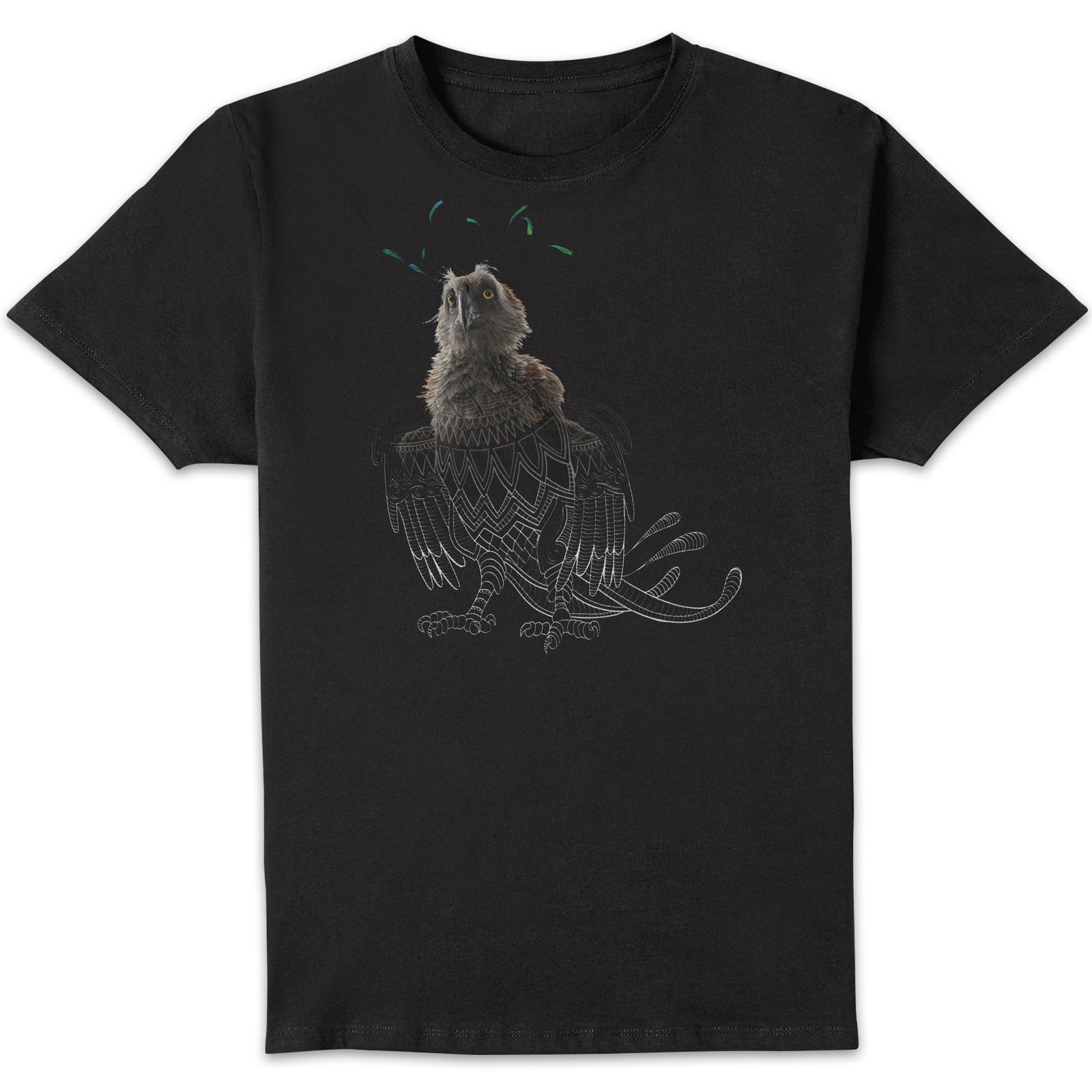 Fantastic Beasts Tribal Augurey Men's T-Shirt - Black - XXL