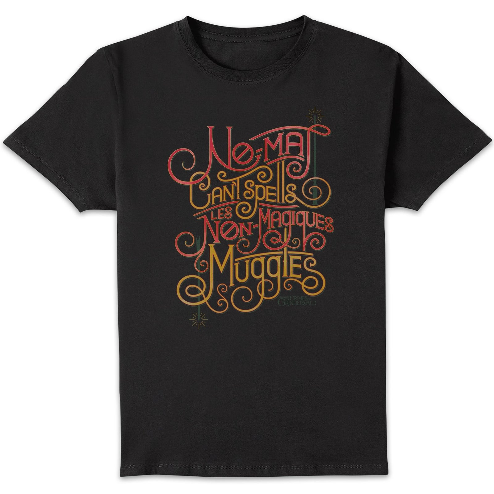 Fantastic Beasts No-Maj Men's T-Shirt - Black - L