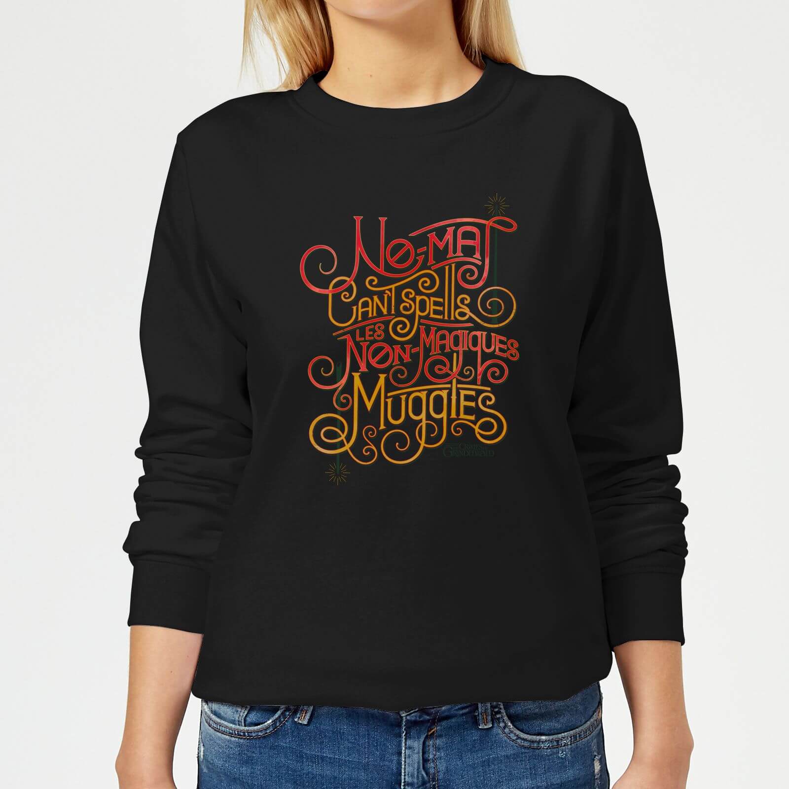 Fantastic Beasts No-Maj Women's Sweatshirt - Black - L - Black