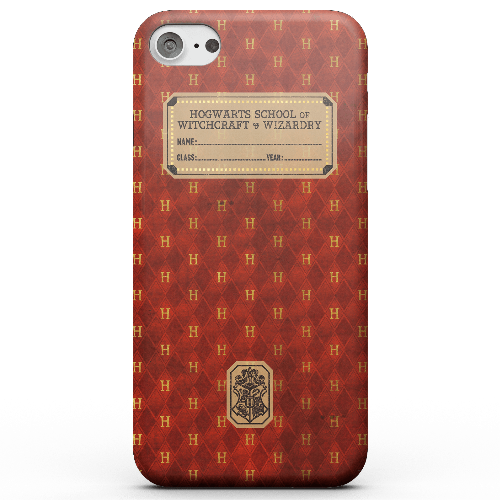 Harry Potter Gryffindor Text Book Phone Case for iPhone and Android - iPhone XS - Snap Case - Matte