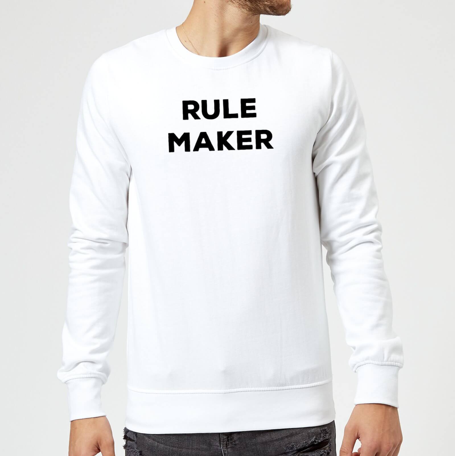 Rule Maker Sweatshirt - White - XXL - White