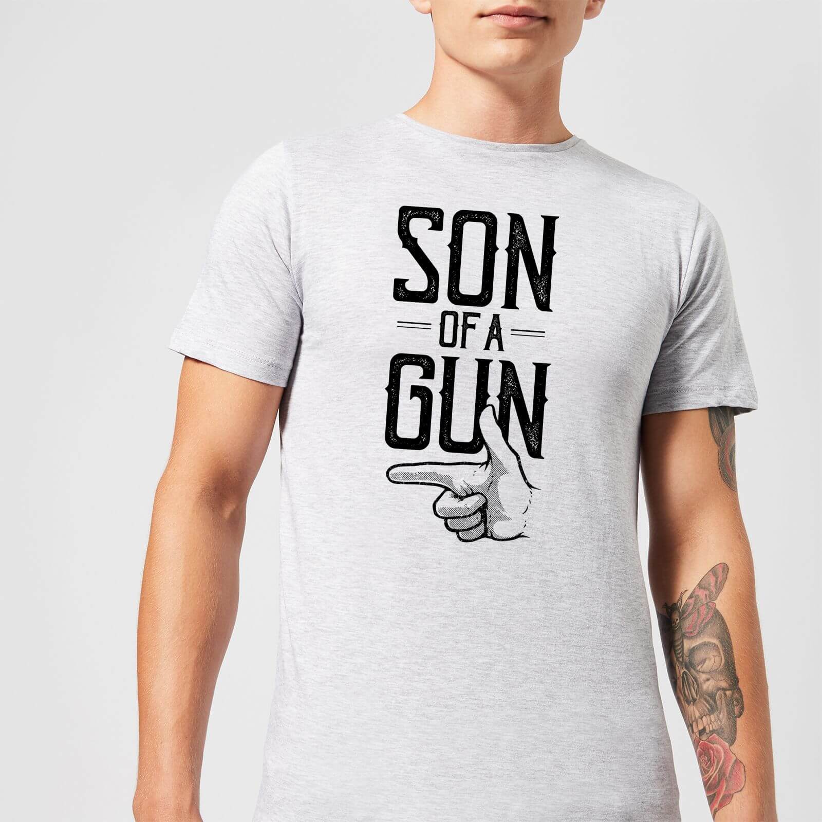 Son Of A Gun Men's T-Shirt - Grey - XS - Grey