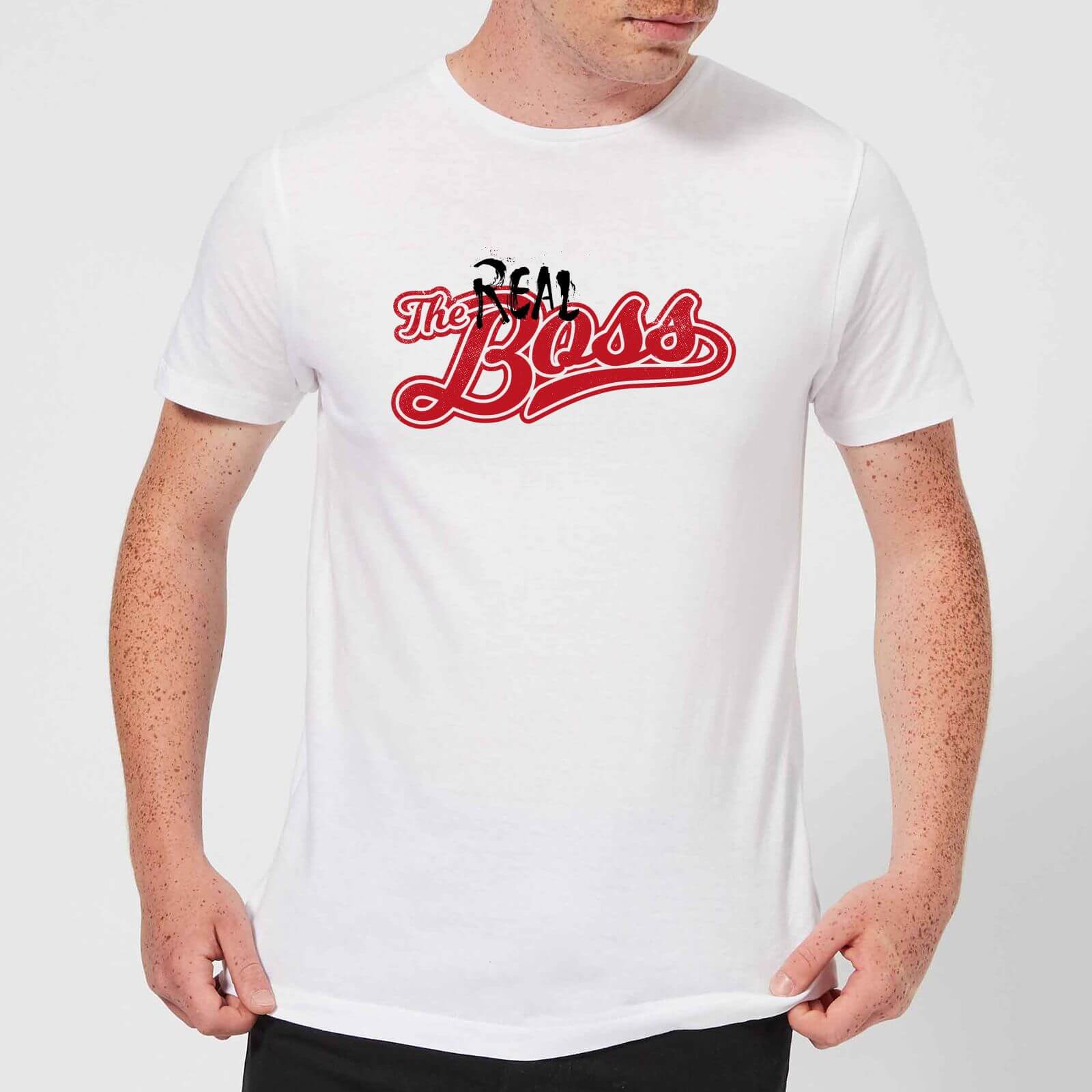 The Real Boss Men's T-Shirt - White - XS - White
