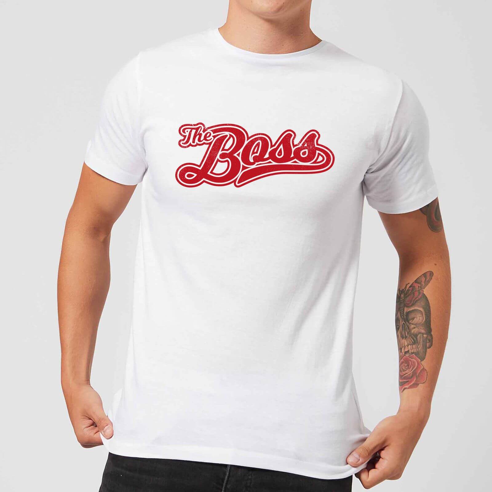 The Boss Men's T-Shirt - White - S - White
