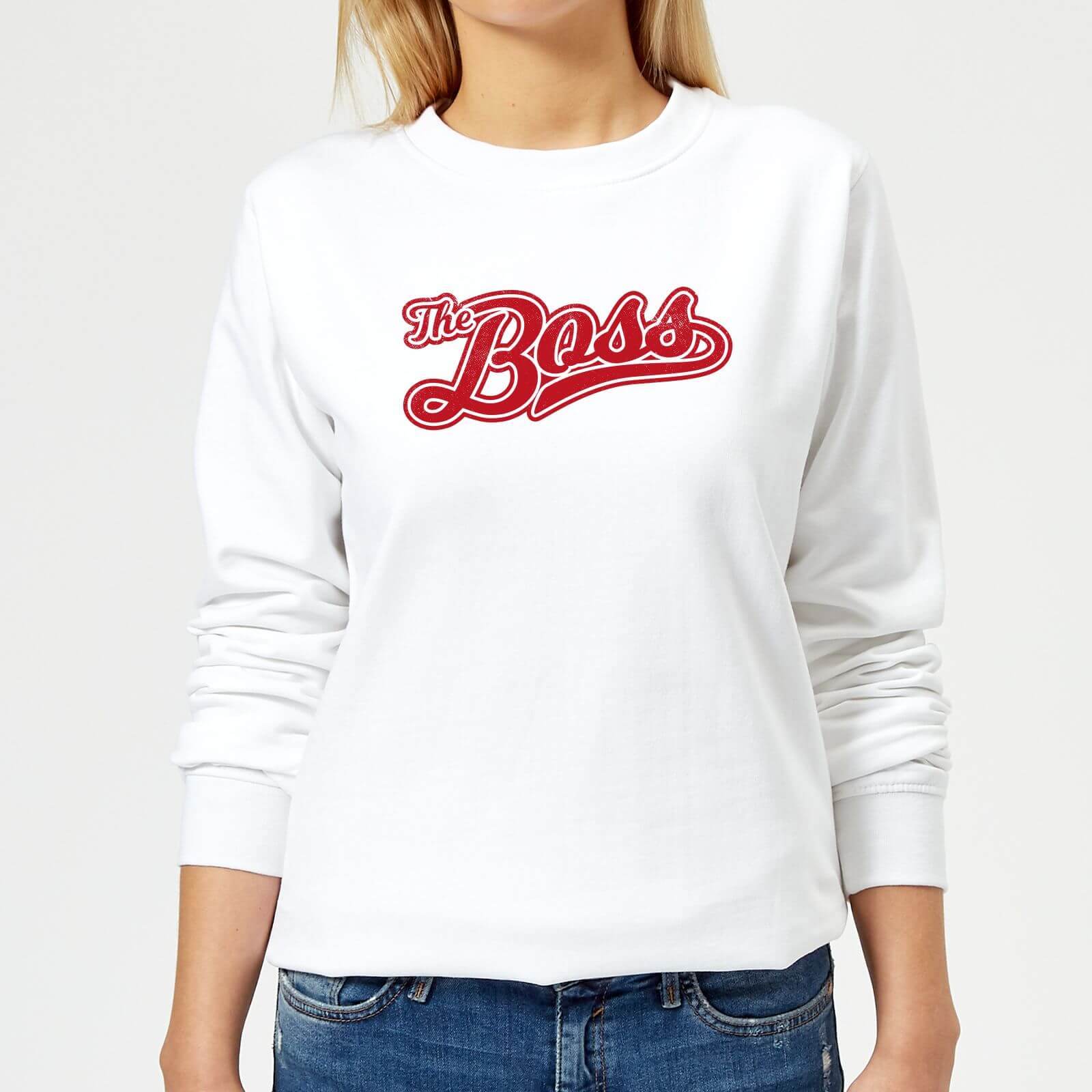 The Boss Women's Sweatshirt - White - M - White
