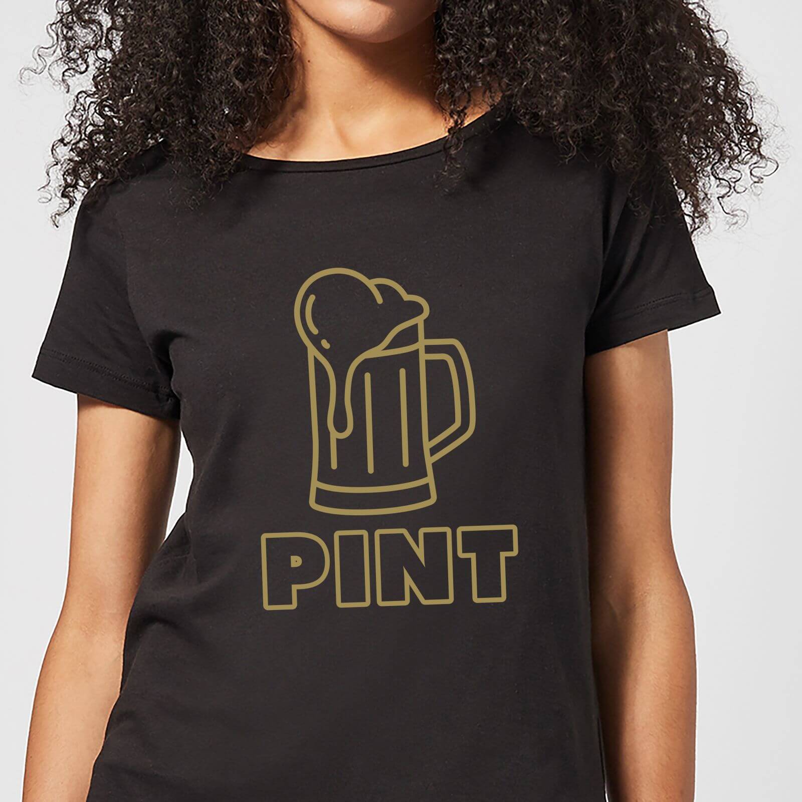 Pint Women's T-Shirt - Black - M - Black