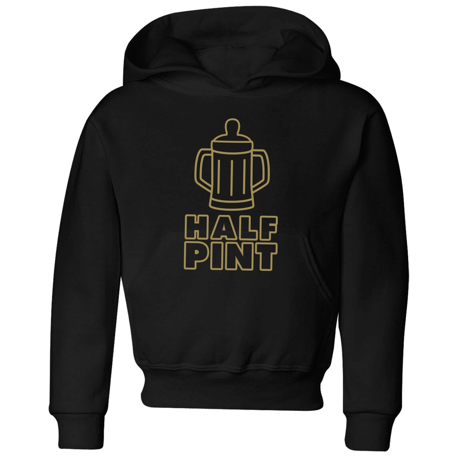 Half Pint Kids' Hoodie - Black - 5-6 Years - Black