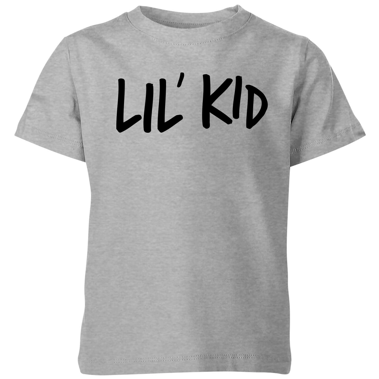 Lil' Kid Kids' T-Shirt - Grey - 7-8 Years - Grey