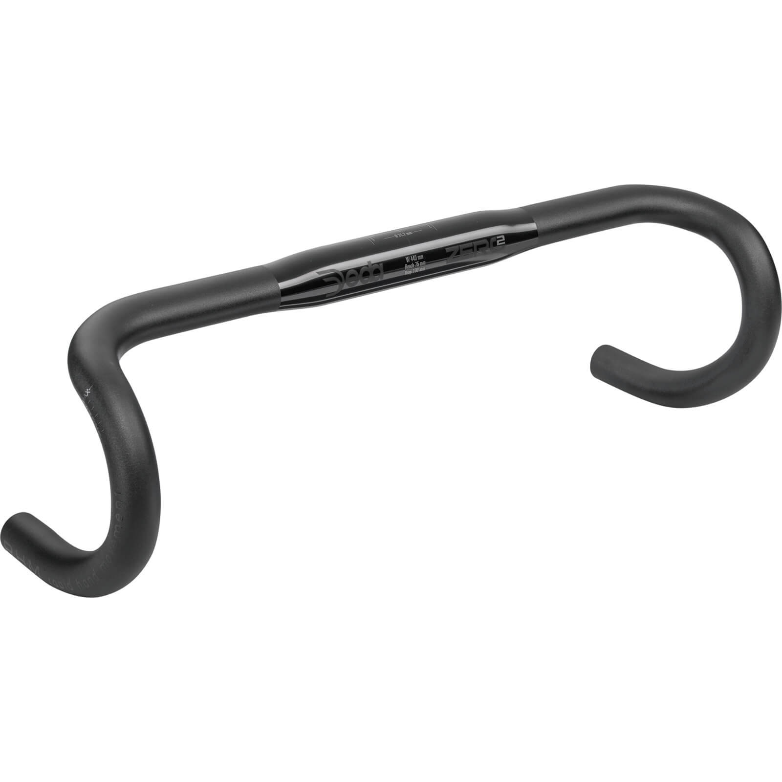 Deda Zero 2 Handlebar - 42cm - Polished on Black