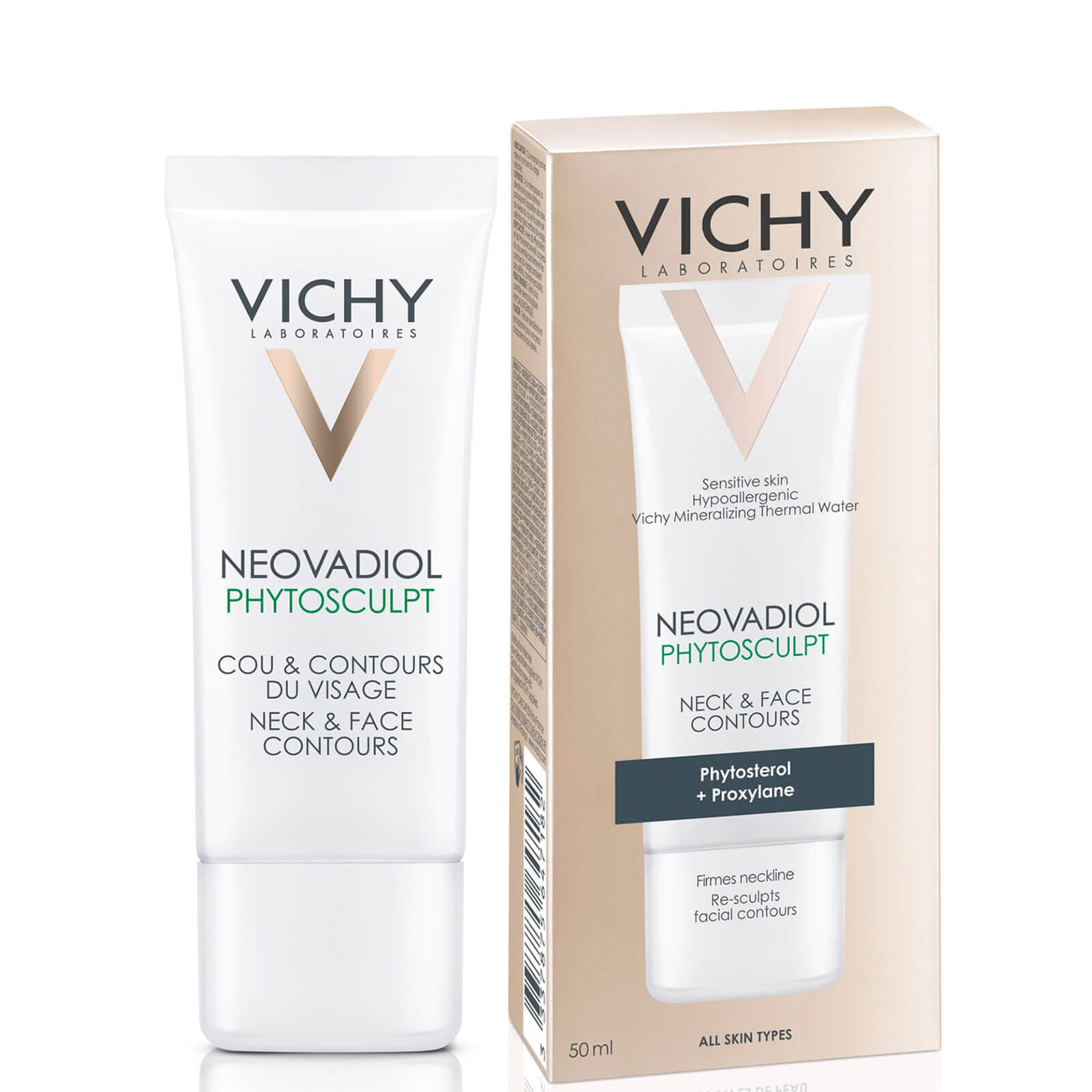 Vichy Neovadiol Phytosculpt Face And Neck Cream Krem Do Twarzy I Szyi 50 Ml-image
