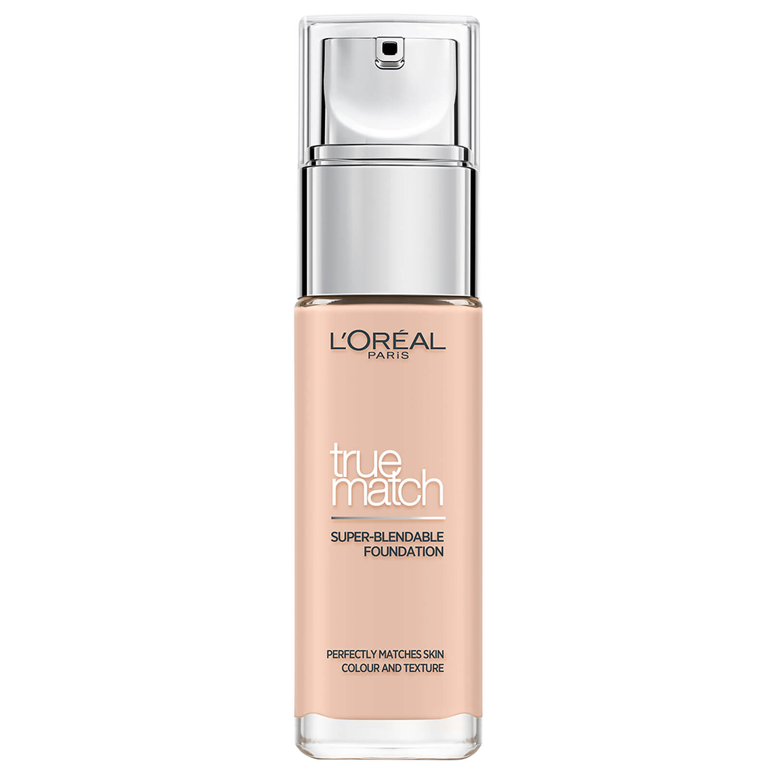 L'Oréal Paris True Match Liquid Foundation with SPF and Hyaluronic Acid 30ml (Various Shades) - 0.5 Porcelain Rose