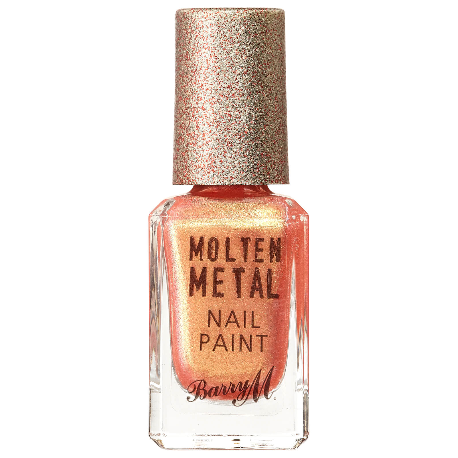 

Barry M Cosmetics Molten Metal Nail Paint (Various Shades) - Peachy Feels