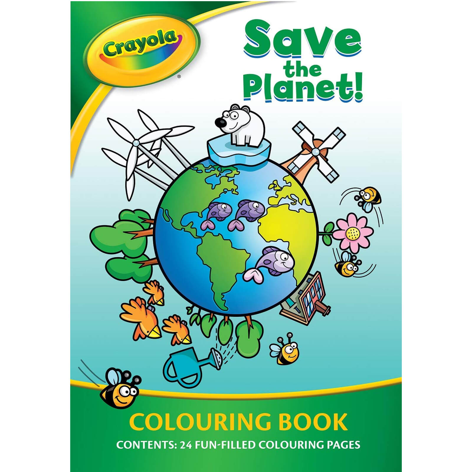 Crayola Save The Planet Colouring Book
