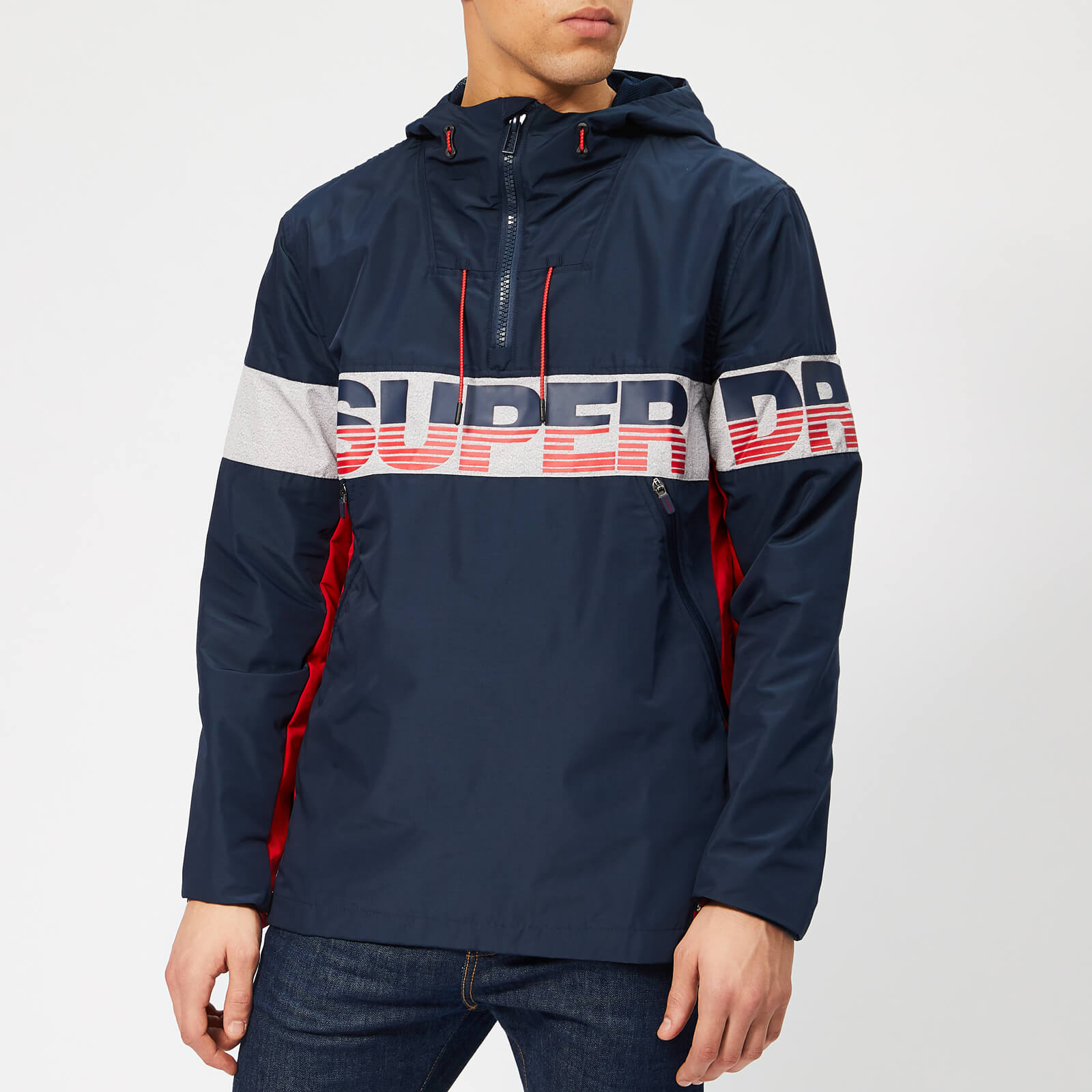 superdry half zip jacket