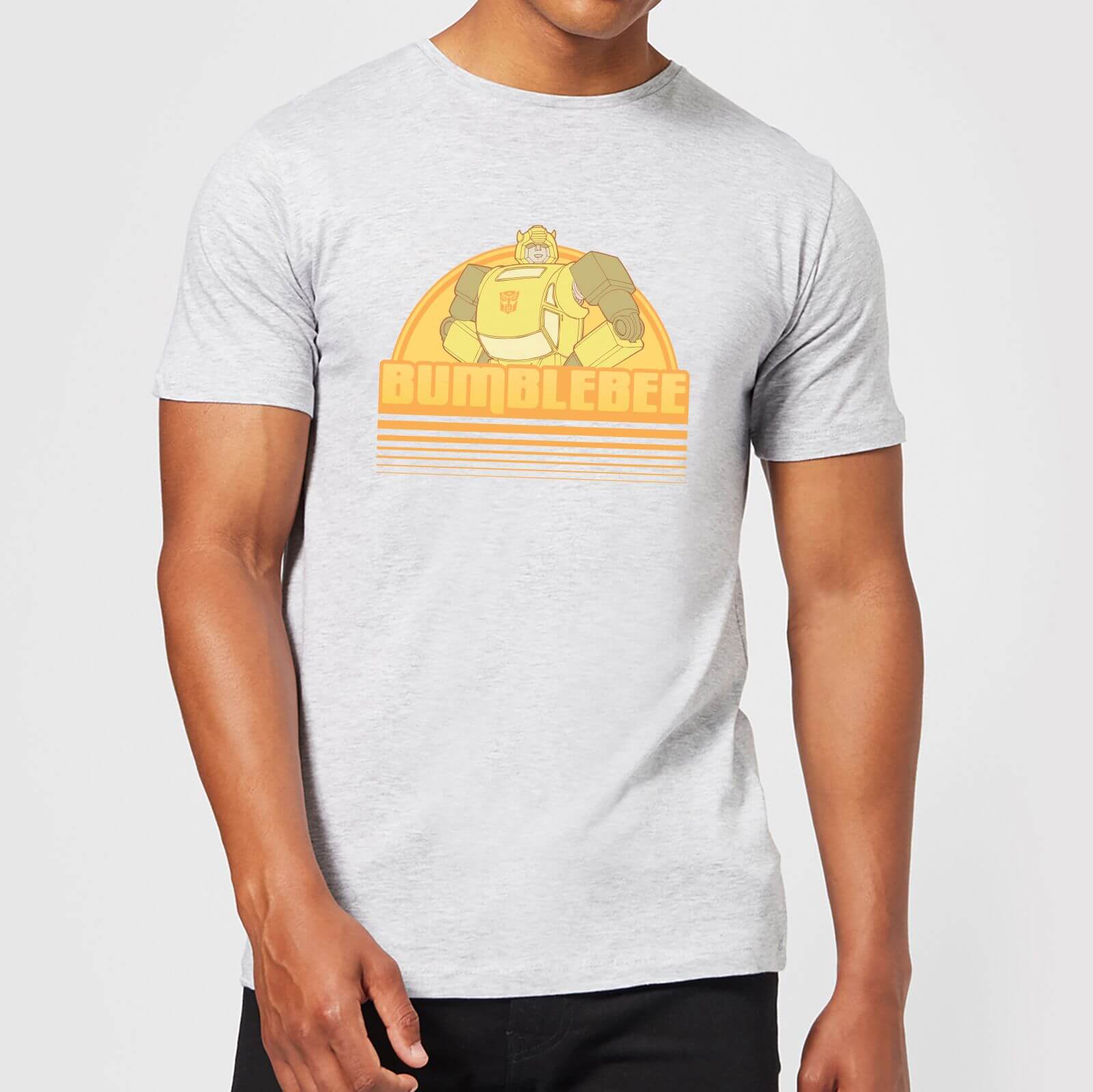 Transformers Bumblebee Men's T-Shirt - Grey - S - Grey