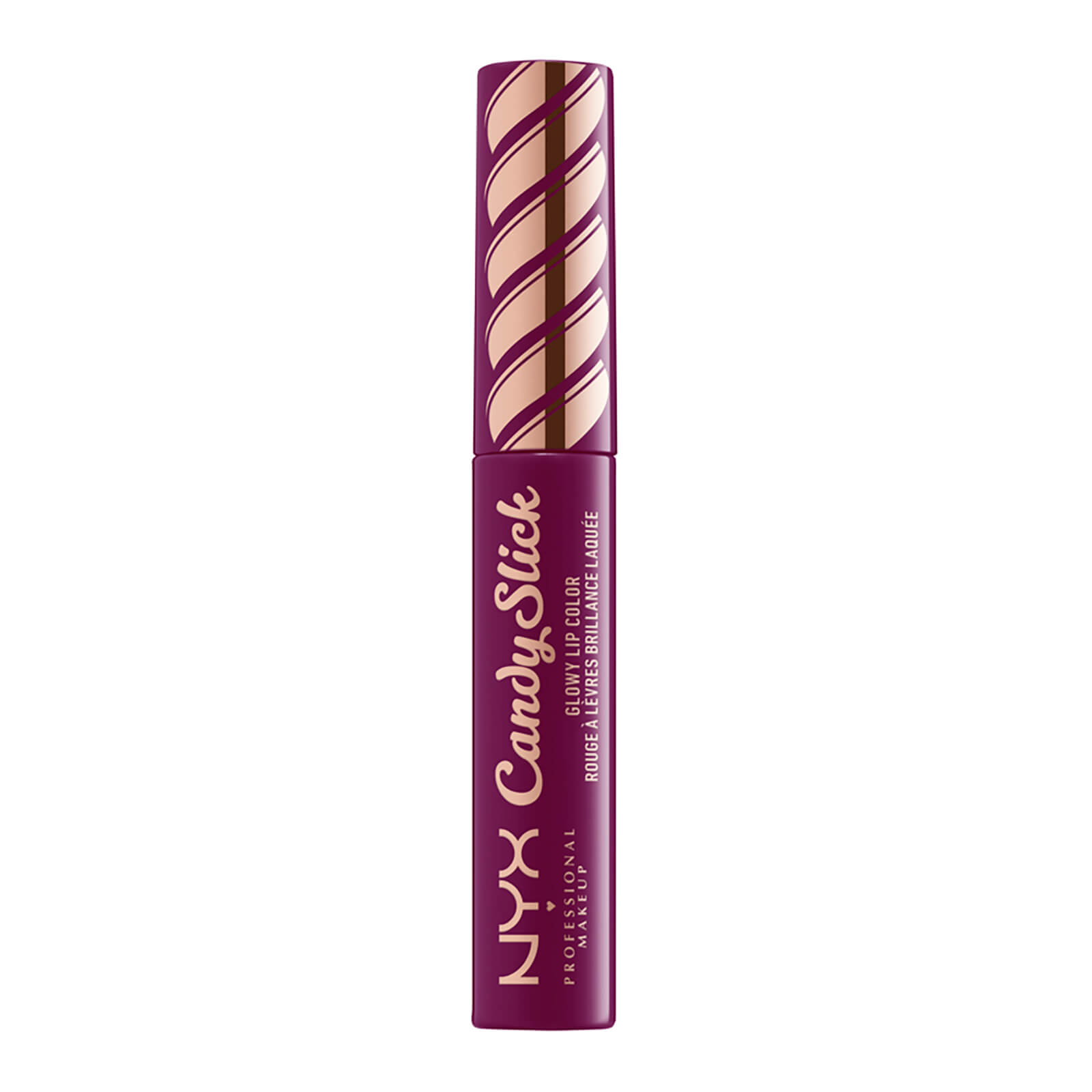 

NYX Professional Makeup Candy Slick Glowy Lip Gloss (Various Shades) - Grape Expectations