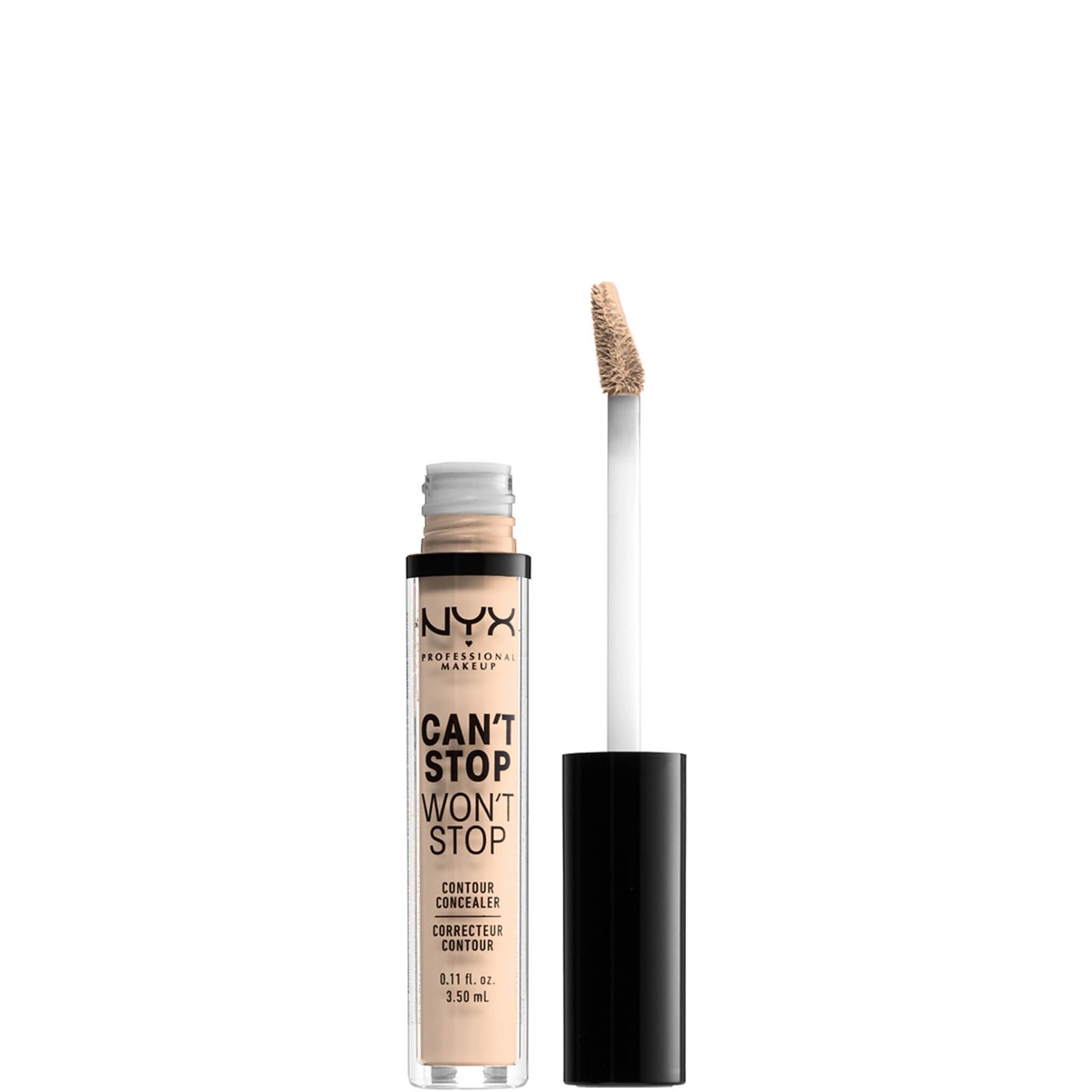 NYX Professional Makeup Can't Stop Won't Stop Contour Concealer (Various Shades) - Light Ivory 2