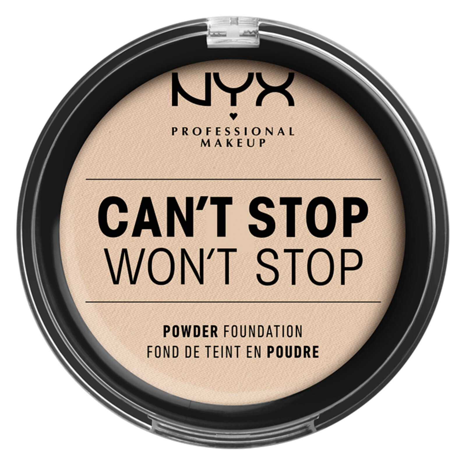 nyx professional makeup can't stop won't stop powder foundation (various shades) - fair