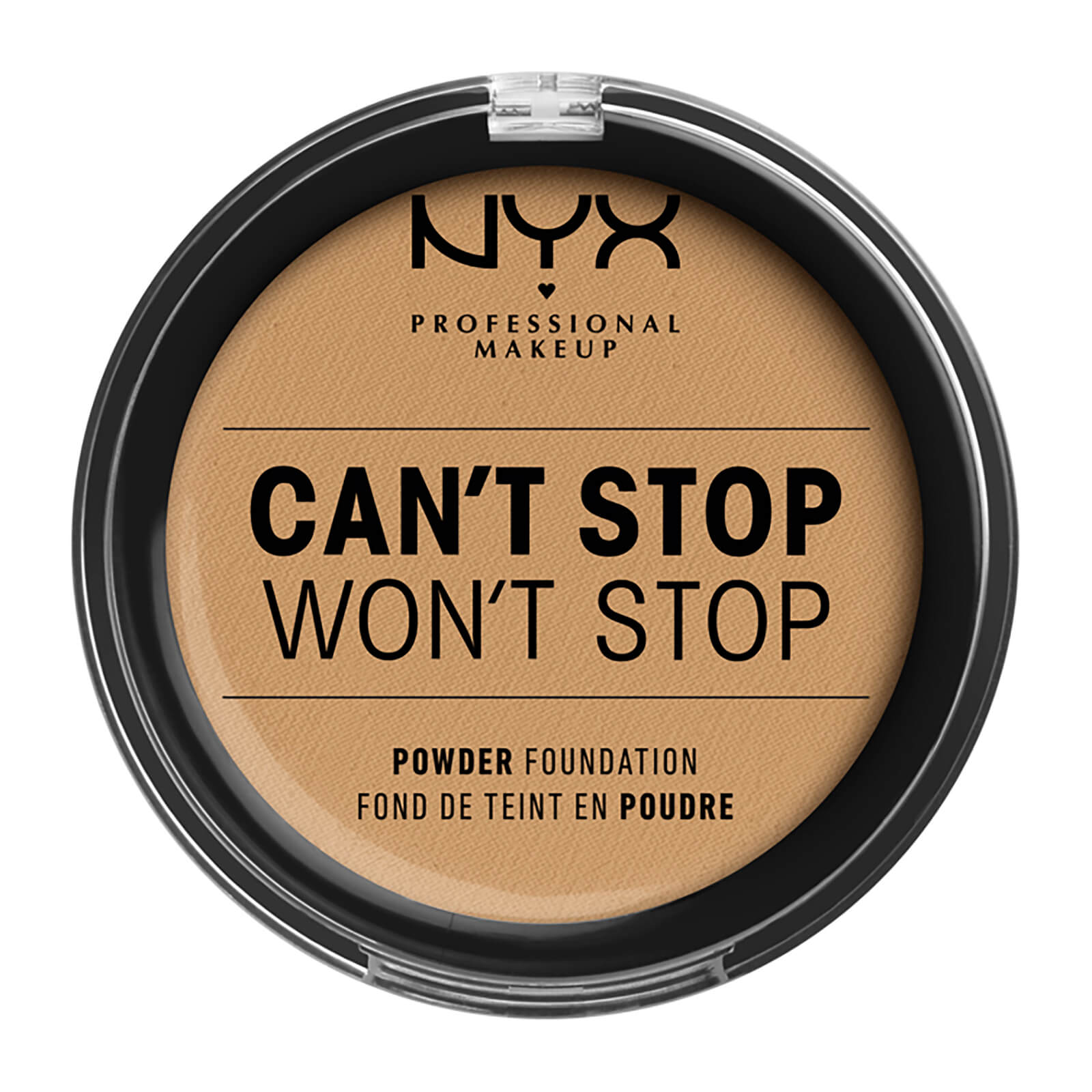 nyx professional makeup can't stop won't stop powder foundation (various shades) - beige