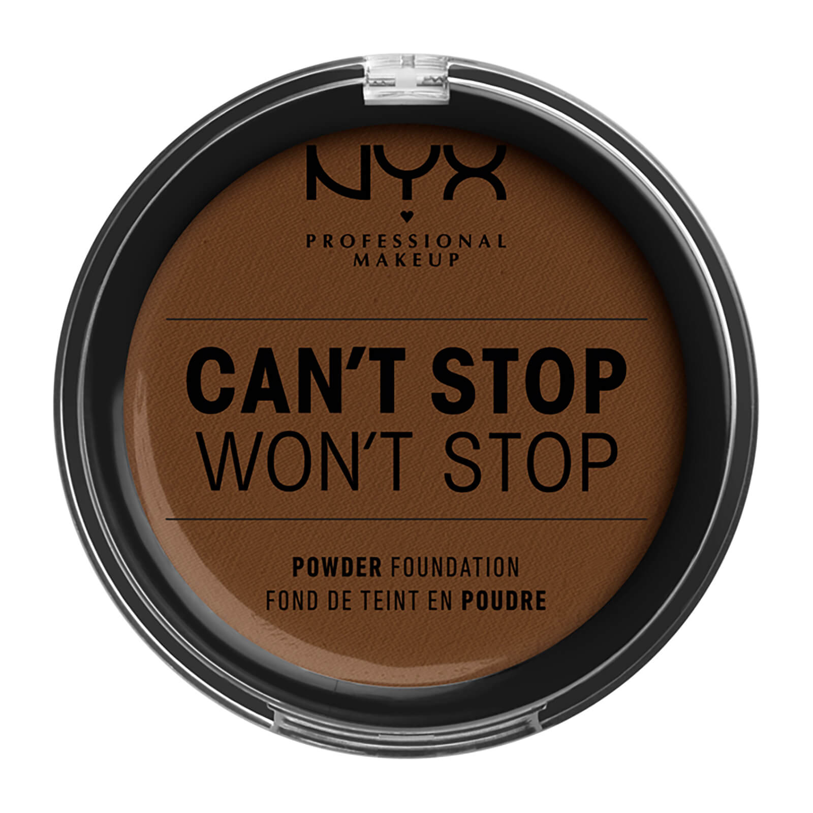 NYX Professional Makeup Can't Stop Won't Stop Powder Foundation (Various Shades) - Walnut