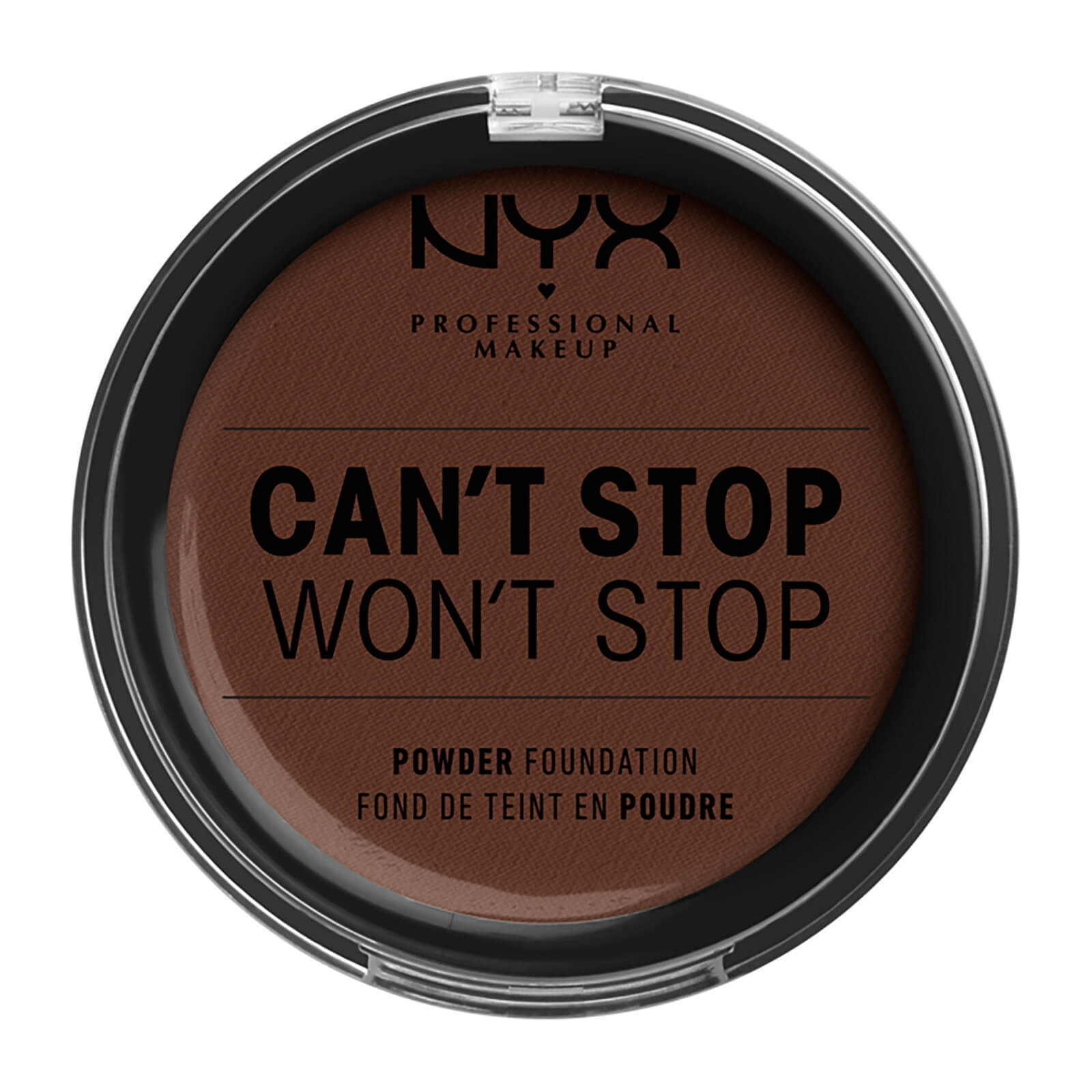 NYX Professional Makeup Can't Stop Won't Stop Powder Foundation (Various Shades) - Deep Espresso