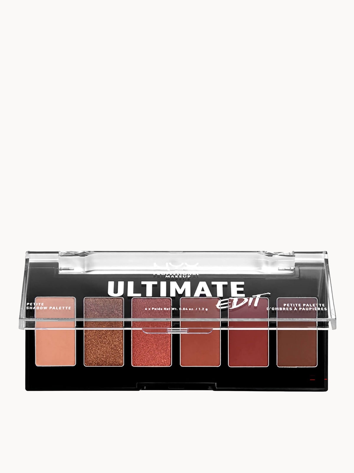 NYX Professional Makeup Ultimate Edit Petite Eye Shadow Palette - Warm Neutrals