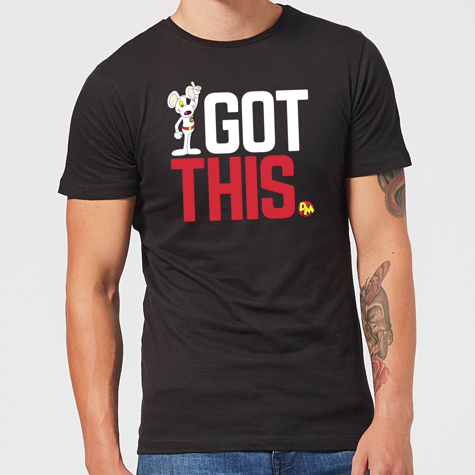 Danger Mouse I Got This Herren T-Shirt - Schwarz - M - Schwarz