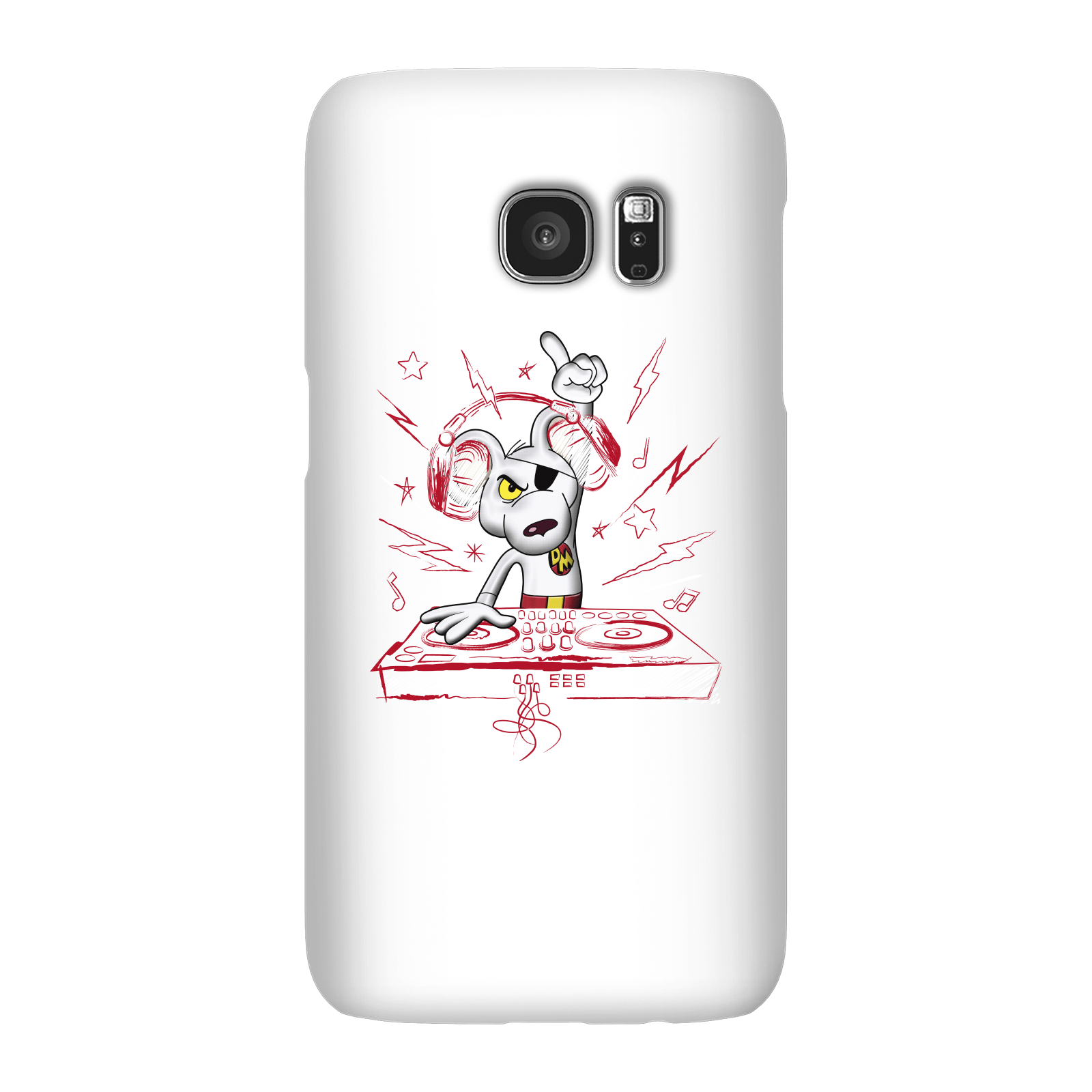 Danger Mouse DJ Phone Case for iPhone and Android - Samsung S7 - Snap Case - Matte