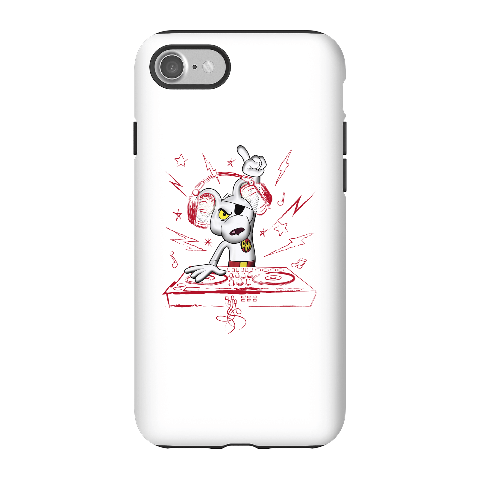 Danger Mouse DJ Phone Case for iPhone and Android - iPhone 7 - Tough Case - Matte