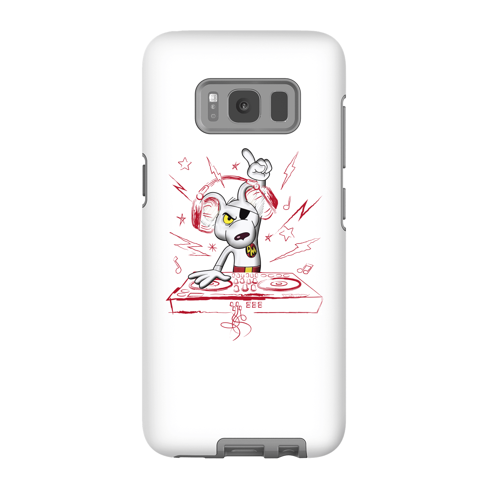 Danger Mouse DJ Phone Case for iPhone and Android - Samsung S8 - Tough Case - Matte