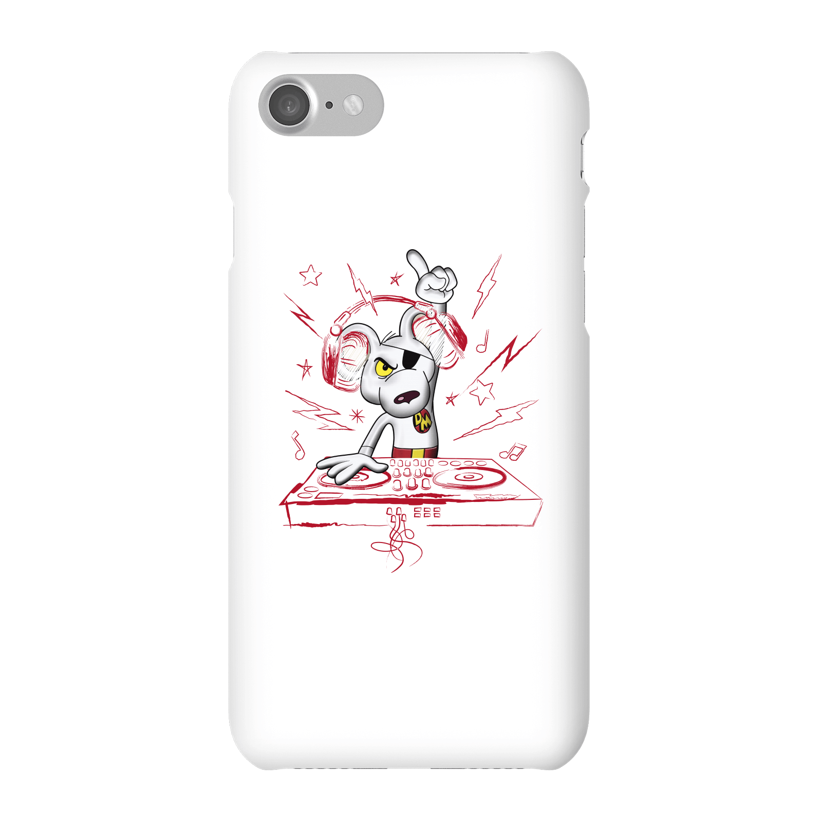 Danger Mouse DJ Phone Case for iPhone and Android - iPhone 7 - Snap Case - Gloss