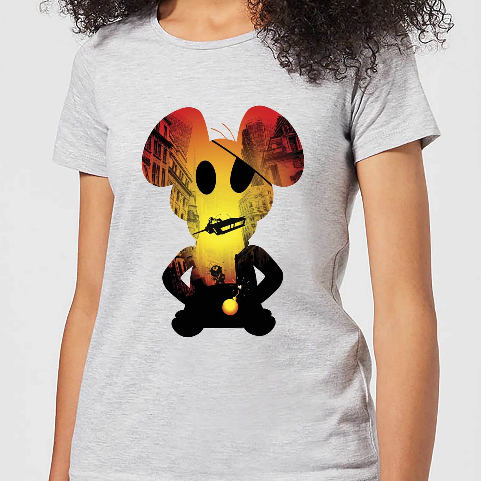Danger Mouse Skyscraper Car Damen T-Shirt - Grau - M - Grau