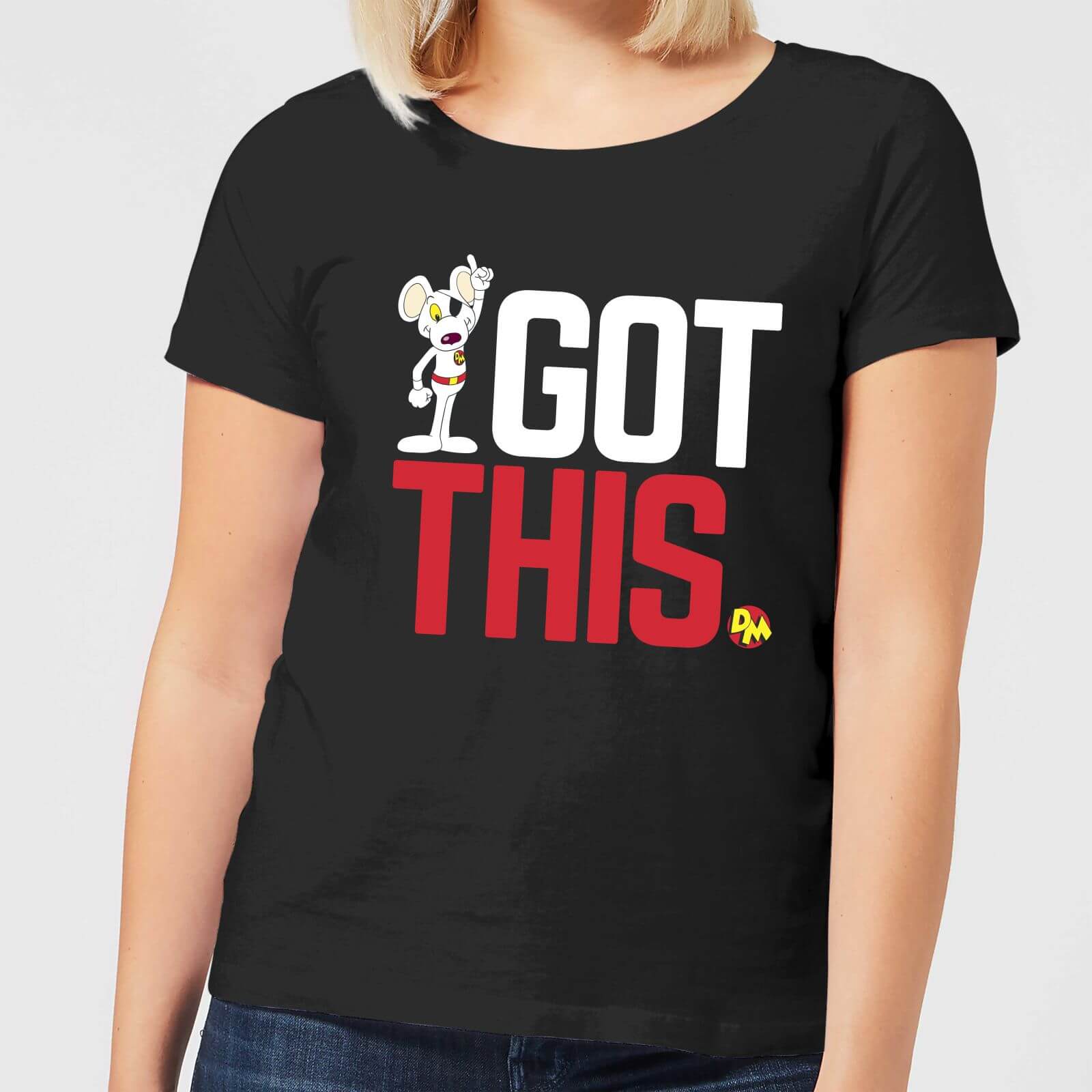 Danger Mouse I Got This Damen T-Shirt - Schwarz - XL - Schwarz