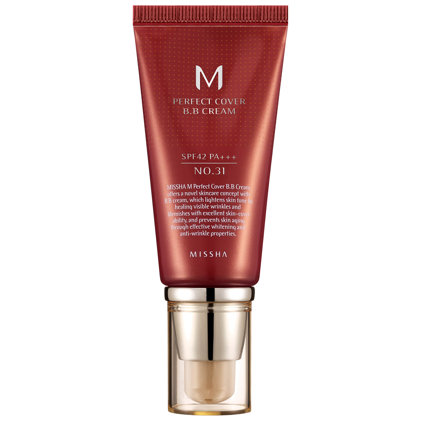 

MISSHA M Perfect Cover BB Cream SPF42/PA+++ - No.31/Golden Beige 50ml
