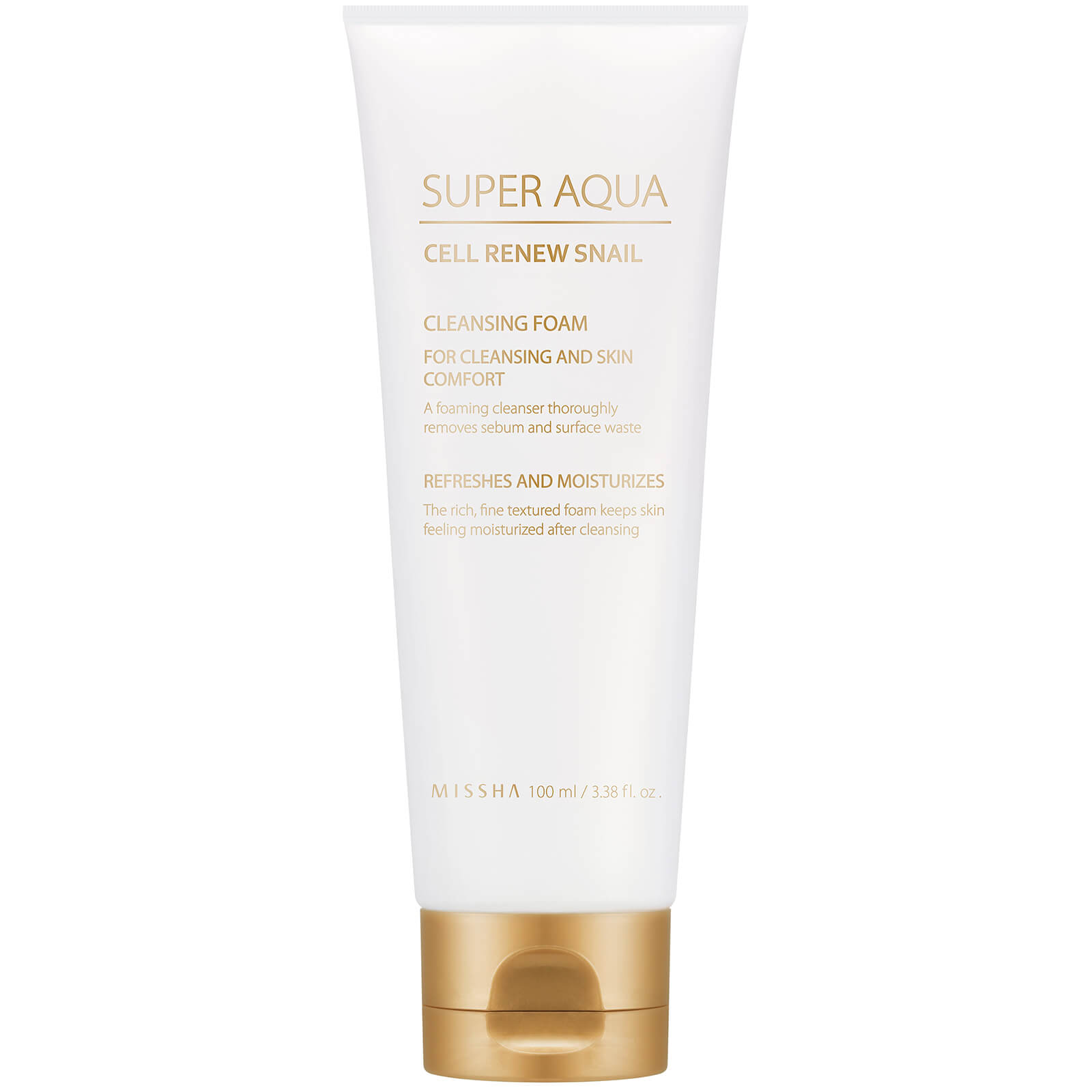 

MISSHA Super Aqua Cell Renew Snail Cleansing Foam 100ml