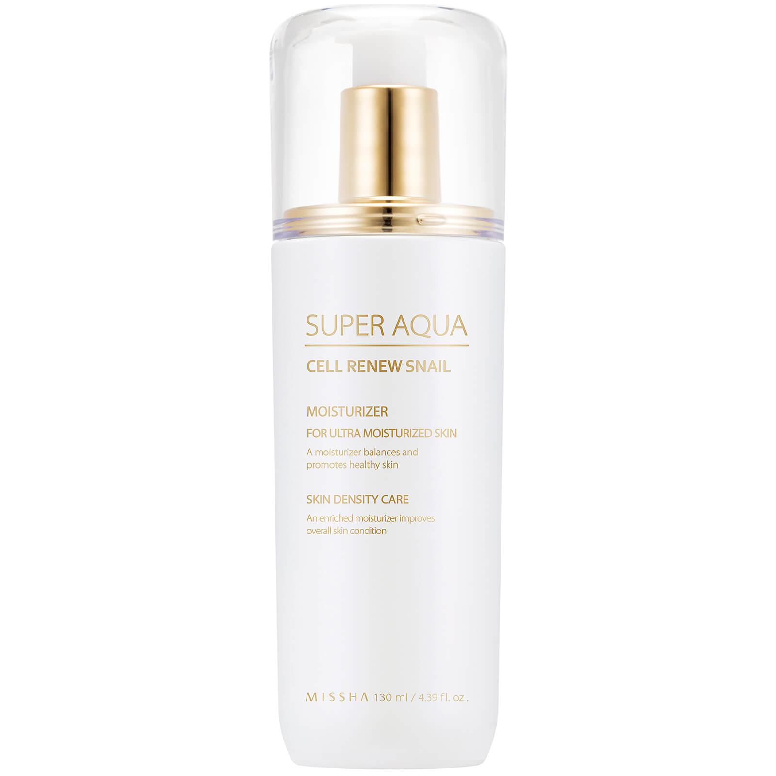

MISSHA Super Aqua Cell Renew Snail Essential Moisturiser 130ml