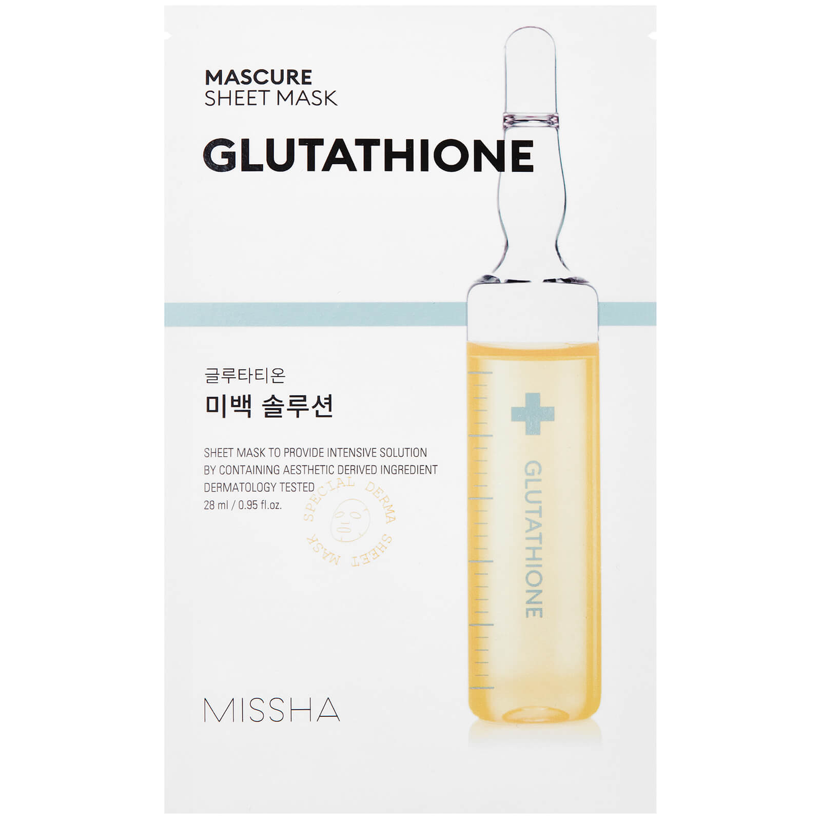 

MISSHA Mascure Whitening Solution Sheet Mask 27ml